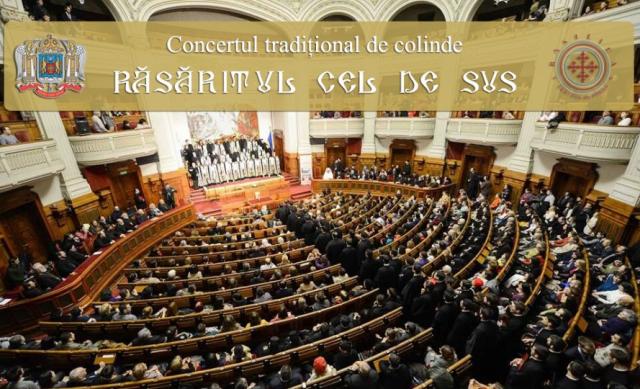 Concertul tradițional de colinde „Răsăritul cel de Sus” al Patriarhiei Române