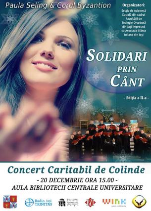 Concertul caritabil de colinde „Solidari prin cânt!“, la a II-a ediţie