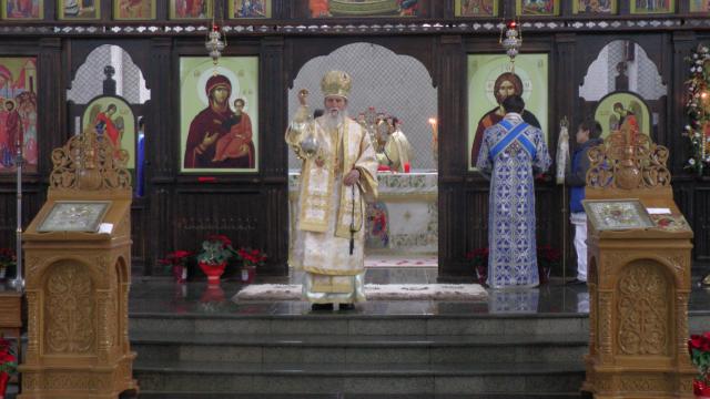 Slujire arhierească la hramul Catedralei din Suceava