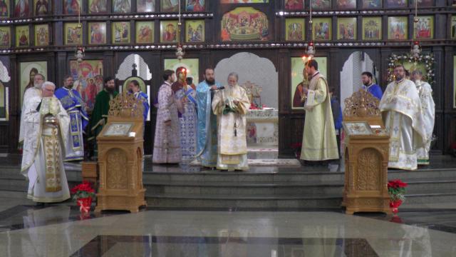 Slujire arhierească la hramul Catedralei din Suceava