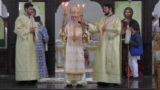 Slujire arhierească la hramul Catedralei din Suceava