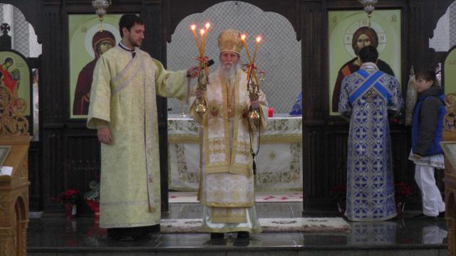 Slujire arhierească la hramul Catedralei din Suceava