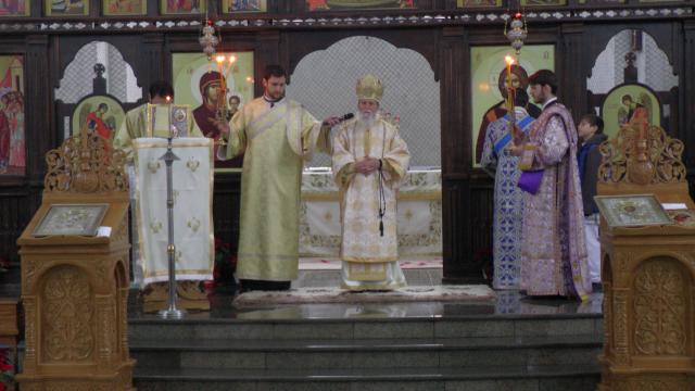 Slujire arhierească la hramul Catedralei din Suceava