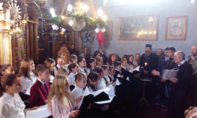 Bucuria Naşterii Domnului pregustată în Parohia Hărpăşeşti