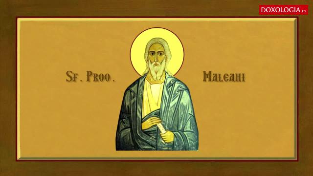 Troparul Sfântului Proroc Maleahi
