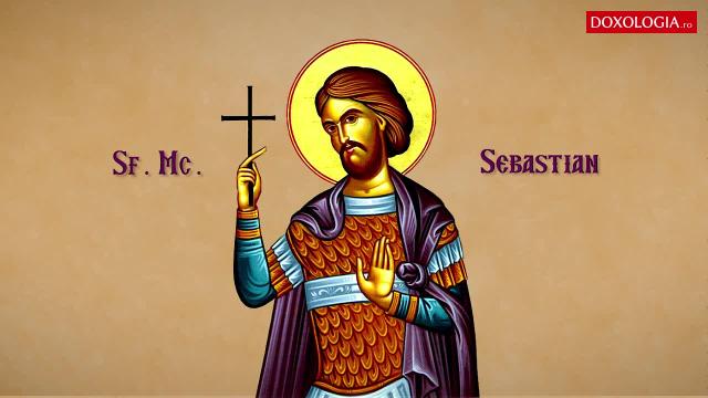 Troparul Sfântului Mucenic Sebastian și al Sfintei Muceniţe Zoe