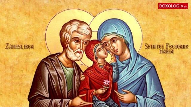 Troparul Zămislirii Sfintei Fecioare Maria de către Sfânta Ana