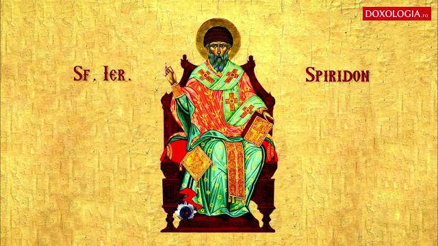 Troparul Sfântului Ierarh Spiridon, Episcopul Trimitundei