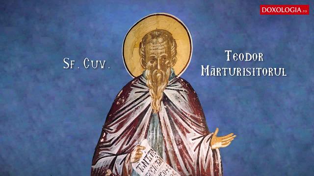 Troparul Sfântului Cuvios Teodor Mărturisitorul