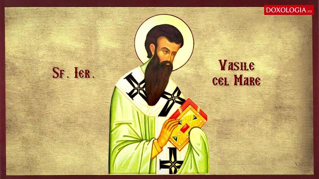 Troparul Sfântului Ierarh Vasile cel Mare