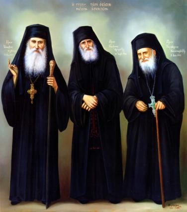 Fericitul Iacov Tsalikis, Sfântul Paisie Aghioritul și Sfântul Porfirie