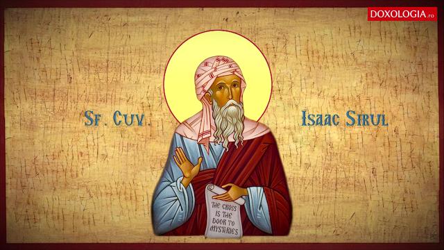 Troparul Sfântului Cuvios Isaac Sirul