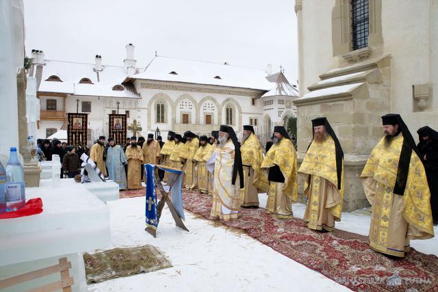 Boboteaza la Mănăstirea Putna