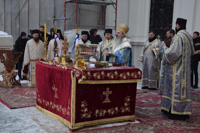 Sfințirea cea Mare a Apei la Catedrala mitropolitană din Iași