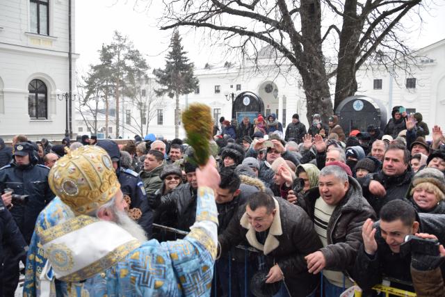 Sfințirea cea Mare a Apei la Catedrala mitropolitană din Iași
