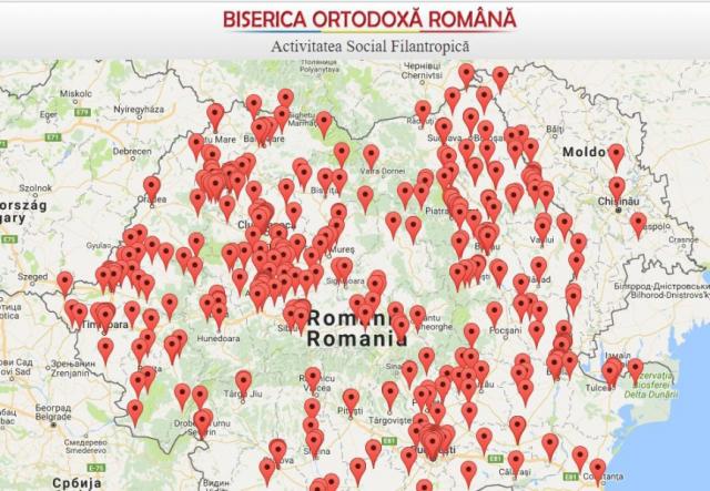 În anul 2016 Biserica Ortodoxă Română a cheltuit 95.841.602 lei în scop filantropic