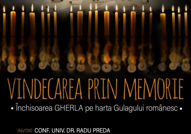 Conferinţa „Vindecarea prin memorie” va avea loc la Gherla