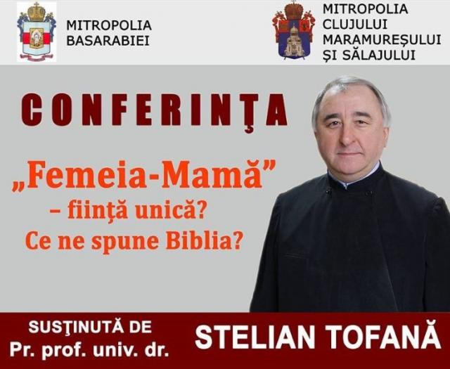 Conferința „Femeia mamă – ființă unică. Ce ne spune Biblia?”, la Chișinău