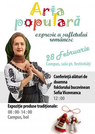 Sofia Vicoveanca va conferenția în localitatea copilăriei -Vicovu de Sus