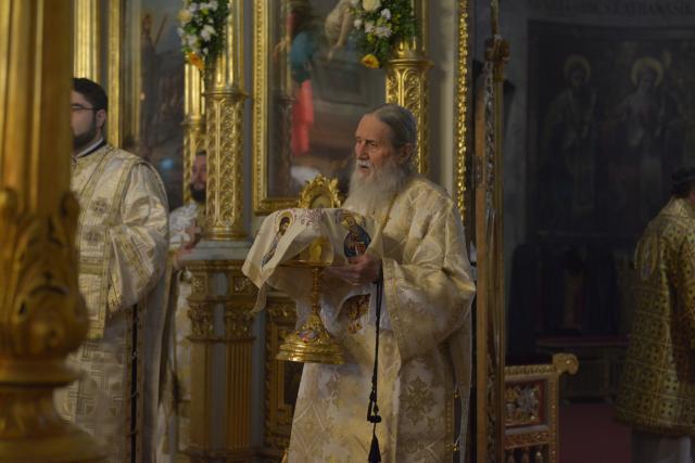 Patru ierarhi, la hramul istoric al Catedralei mitropolitane din Iași