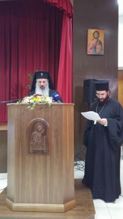 Cuvântul Mitropolitului Teofan, la comemorarea Arhiepiscopului Ciprian al Bisericii Ciprului