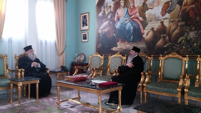 Vizita IPS Teofan în Biserica Ortodoxă a Ciprului
