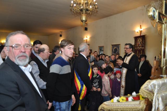 Prima slujire arhierească în Parohia Bicaz 2