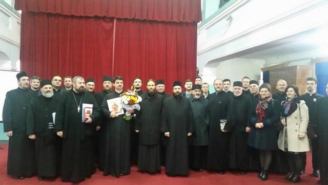 Conferinţă duhovnicească la Liceul Teologic „Episcop Melchisedec“ din Roman
