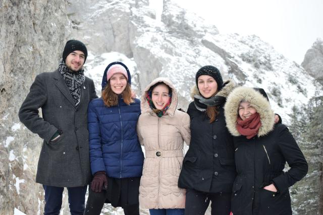 Echipa emisiunii „Tineri către tineri“, în excursie pe Rarău