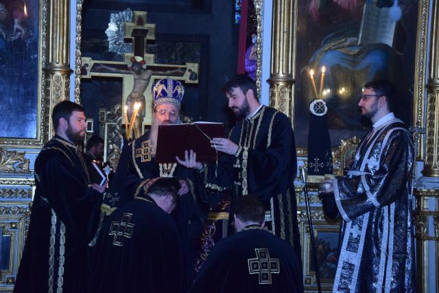 Liturghia Darurilor mai înainte sfinţite unită cu Vecernia, la Catedrala Mitropolitană din Iaşi