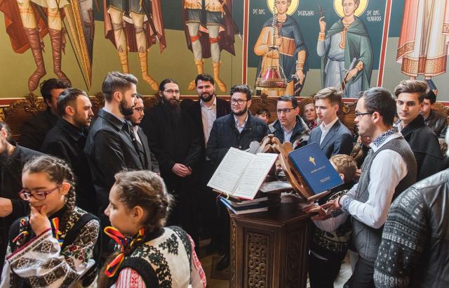 Hirotonii întru ieromonah și ierodiacon la hramul Mănăstirii Sihăstria Putnei