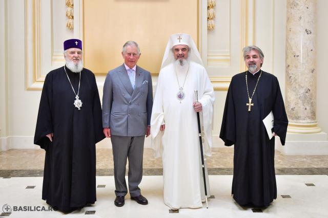 Vizita Alteței Sale Regale, Charles, Prinț de Wales, la Patriarhia Română