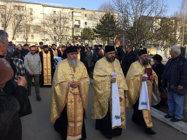 Preotul Sorin Mihai Iftime, condus pe ultimul drum
