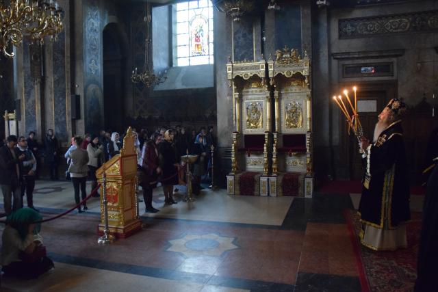 Slujire arhierească la mijlocul Postului Mare