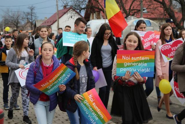„Marșul pentru viață”, la Vicovu de Sus