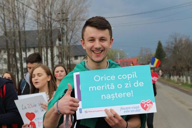 „Marșul pentru viață”, la Vicovu de Sus
