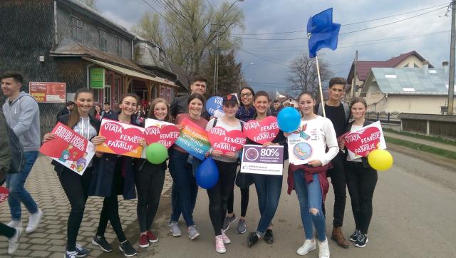 „Marșul pentru viață”, la Vicovu de Sus