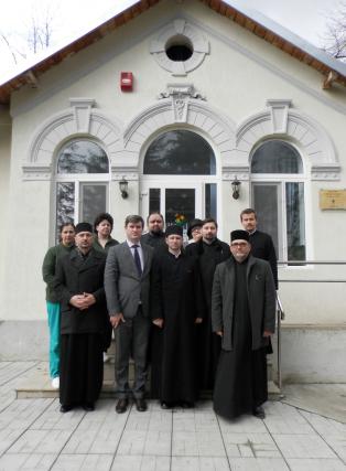 Bătrânii internaţi în Căminul UMS Răducăneni cercetaţi de slujtori ai sfintelor altare