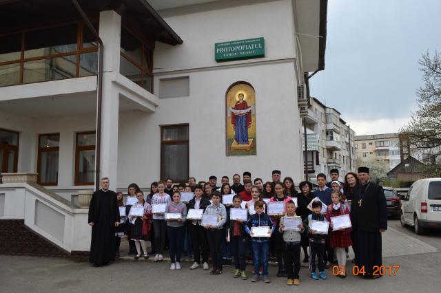 Concursul „Icoana şi Şcoala mărturisirii“, organizat în Protopopiatul Târgu Neamţ