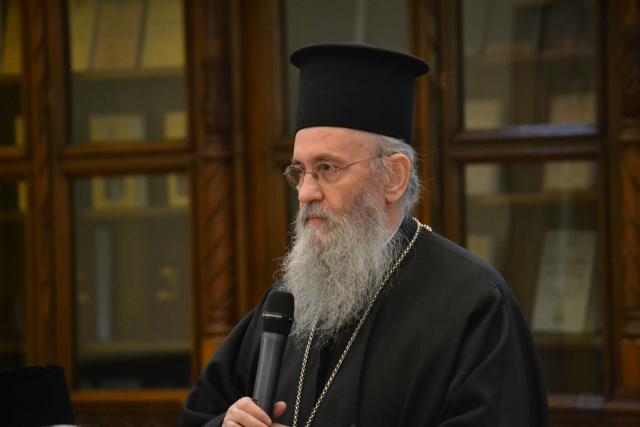 Lansare de carte în prezenţa autorului, Înaltpreasfinţitul Ierótheos Vlachos: „Două volume care dau mărturie despre experienţa vie a vieţii Bisericii“