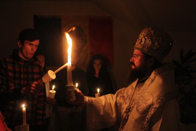 Lumina Învierii a ajuns și la românii de dincolo de Cercul Polar