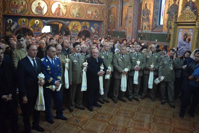 Sfântul Gheorghe, cinstit prin Liturghie arhierească la Bacău