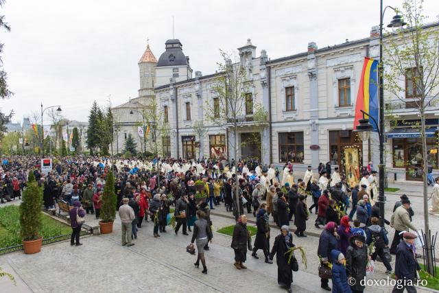 Ajunul Floriilor la Iași: „Ambianța care a dominat această procesiune a fost una de bucurie”