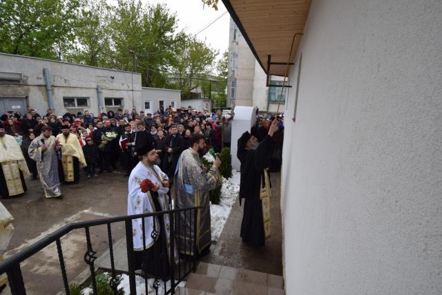 Biserica Spitalului „Dr. C. I. Parhon“ din Iaşi a fost sfinţită de IPS Mitropolit Teofan