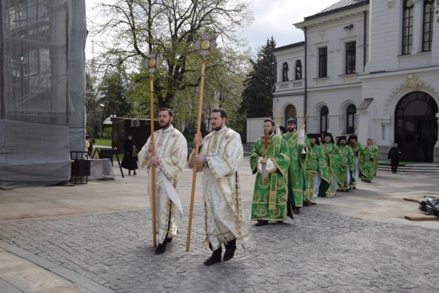 Floriile la Catedrala mitropolitană din Iași: „Nimic nu este mai mare în viața creștinului decât smerenia”