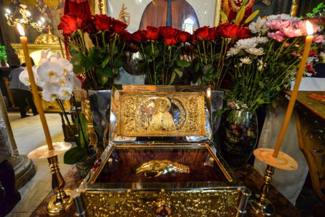Sfântul Efrem cel Nou a fost cinstit la Catedrala Patriarhală din Bucureşti