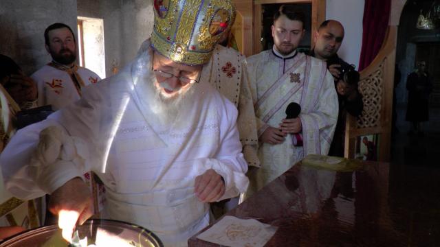 O nouă biserică în localitatea suceveană Baia