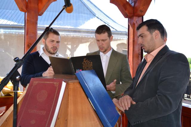 O nouă biserică în localitatea suceveană Baia