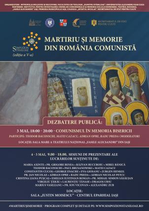 Simpozion Internaţional la Iaşi: „Martiriu şi Memorie din România comunistă“