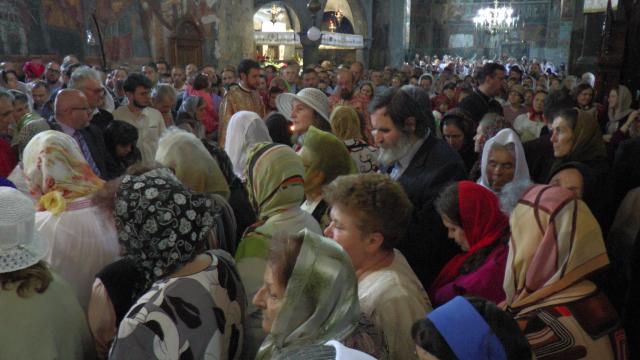 Ocrotitorul Sucevei, sărbătorit prin Liturghie arhierească și procesiune